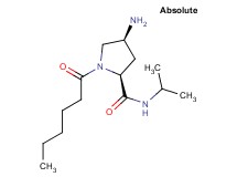(4S)-4-amino-1-hexanoyl-N-isopropyl-L-prolinamide