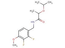 N-(2,3-difluoro-4-methoxybenzyl)-2-isopropoxypropanamide