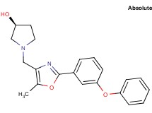 (3S)-1-{[5-methyl-2-(3-phenoxyphenyl)-1,3-oxazol-4-yl]methyl}pyrrolidin-3-ol