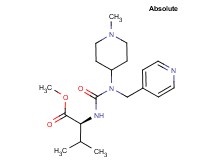 methyl N-{[(1-methyl-4-piperidinyl)(4-pyridinylmethyl)amino]carbonyl}-L-valinate