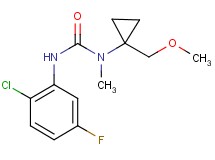 N'-(2-chloro-5-fluorophenyl)-N-[1-(methoxymethyl)cyclopropyl]-N-methylurea