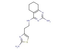 N~4~-[2-(2-amino-1,3-thiazol-4-yl)ethyl]-5,6,7,8-tetrahydroquinazoline-2,4-diamine