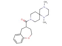 1,4-dimethyl-9-(2,3,4,5-tetrahydro-1-benzoxepin-4-ylcarbonyl)-1,4,9-triazaspiro[5.5]undecane