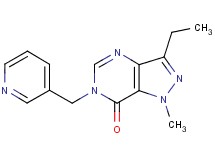 3-ethyl-1-methyl-6-(pyridin-3-ylmethyl)-1,6-dihydro-7H-pyrazolo[4,3-d]pyrimidin-7-one