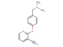 2-{4-[(dimethylamino)methyl]phenoxy}nicotinonitrile
