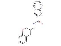 N-(3,4-dihydro-2H-chromen-3-ylmethyl)imidazo[1,2-a]pyrimidine-2-carboxamide
