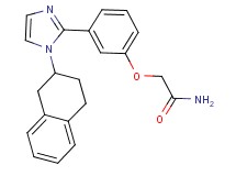 2-{3-[1-(1,2,3,4-tetrahydronaphthalen-2-yl)-1H-imidazol-2-yl]phenoxy}acetamide