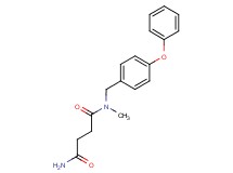 N-methyl-N-(4-phenoxybenzyl)succinamide