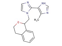 1-(3,4-dihydro-1H-isochromen-1-ylmethyl)-5'-methyl-1H,3'H-2,4'-biimidazole
