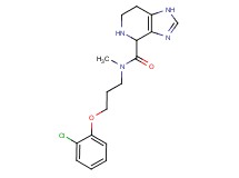 N-[3-(2-chlorophenoxy)propyl]-N-methyl-4,5,6,7-tetrahydro-1H-imidazo[4,5-c]pyridine-4-carboxamide dihydrochloride