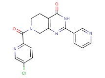 7-[(5-chloropyridin-2-yl)carbonyl]-2-pyridin-3-yl-5,6,7,8-tetrahydropyrido[3,4-d]pyrimidin-4(3H)-one