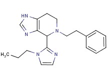 5-(2-phenylethyl)-4-(1-propyl-1H-imidazol-2-yl)-4,5,6,7-tetrahydro-1H-imidazo[4,5-c]pyridine