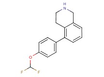 5-[4-(difluoromethoxy)phenyl]-1,2,3,4-tetrahydroisoquinoline