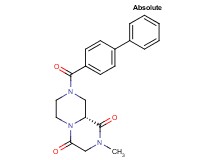 (9aR)-8-(4-biphenylylcarbonyl)-2-methyltetrahydro-2H-pyrazino[1,2-a]pyrazine-1,4(3H,6H)-dione