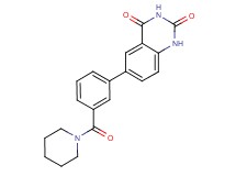 6-[3-(piperidin-1-ylcarbonyl)phenyl]quinazoline-2,4(1H,3H)-dione