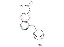 2-(2-methoxy-6-{[(1S*,5R*)-3-methyl-3,6-diazabicyclo[3.2.2]non-6-yl]methyl}phenoxy)-N,N-dimethylethanamine