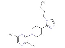 3-[4-(1-butyl-1H-imidazol-2-yl)piperidin-1-yl]-2,5-dimethylpyrazine