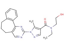 1-(6,7-dihydro-5H-benzo[6,7]cyclohepta[1,2-d]pyrimidin-2-yl)-N-ethyl-N-(2-hydroxyethyl)-5-methyl-1H-pyrazole-4-carboxamide
