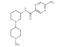 5-methyl-N-(1'-methyl-1,4'-bipiperidin-3-yl)-2-pyrazinecarboxamide