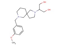 2-[7-(3-methoxybenzyl)-2,7-diazaspiro[4.5]dec-2-yl]-1,3-propanediol