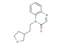 1-[2-(tetrahydrofuran-3-yl)ethyl]quinoxalin-2(1H)-one