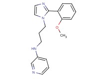 N-{3-[2-(2-methoxyphenyl)-1H-imidazol-1-yl]propyl}pyridin-3-amine