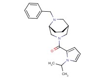 (1R*,5R*)-6-benzyl-3-[(1-isopropyl-1H-pyrrol-2-yl)carbonyl]-3,6-diazabicyclo[3.2.2]nonane