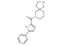 7-[(5-phenyl-1H-pyrrol-2-yl)carbonyl]-2,7-diazaspiro[4.5]decane