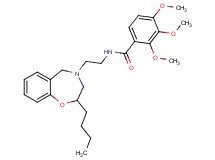 N-[2-(2-butyl-2,3-dihydro-1,4-benzoxazepin-4(5H)-yl)ethyl]-2,3,4-trimethoxybenzamide