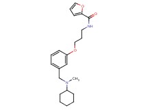 N-[3-(3-{[cyclohexyl(methyl)amino]methyl}phenoxy)propyl]-2-furamide
