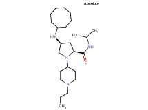(4S)-4-(cyclooctylamino)-N-isopropyl-1-(1-propyl-4-piperidinyl)-L-prolinamide