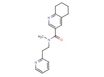 N-methyl-N-(2-pyridin-2-ylethyl)-5,6,7,8-tetrahydroquinoline-3-carboxamide