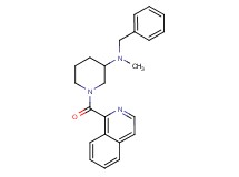 N-benzyl-1-(1-isoquinolinylcarbonyl)-N-methyl-3-piperidinamine