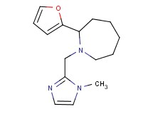 2-(2-furyl)-1-[(1-methyl-1H-imidazol-2-yl)methyl]azepane