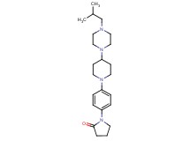 1-{4-[4-(4-isobutylpiperazin-1-yl)piperidin-1-yl]phenyl}pyrrolidin-2-one