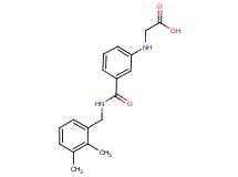 [(3-{[(2,3-dimethylbenzyl)amino]carbonyl}phenyl)amino]acetic acid