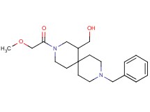[9-benzyl-3-(methoxyacetyl)-3,9-diazaspiro[5.5]undec-1-yl]methanol