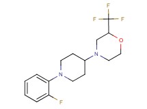 4-[1-(2-fluorophenyl)piperidin-4-yl]-2-(trifluoromethyl)morpholine