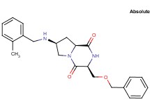 (3S,7S,8aS)-3-[(benzyloxy)methyl]-7-[(2-methylbenzyl)amino]hexahydropyrrolo[1,2-a]pyrazine-1,4-dione