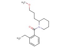 1-(2-ethylbenzoyl)-2-(3-methoxypropyl)piperidine