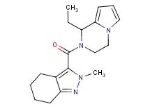 3-[(1-ethyl-3,4-dihydropyrrolo[1,2-a]pyrazin-2(1H)-yl)carbonyl]-2-methyl-4,5,6,7-tetrahydro-2H-indazole