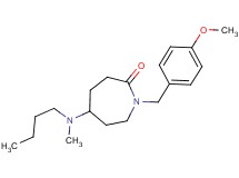 5-[butyl(methyl)amino]-1-(4-methoxybenzyl)-2-azepanone