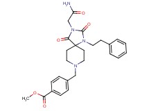 methyl 4-{[3-(2-amino-2-oxoethyl)-2,4-dioxo-1-(2-phenylethyl)-1,3,8-triazaspiro[4.5]dec-8-yl]methyl}benzoate