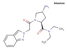 (2S,4R)-4-amino-N,N-diethyl-1-(2H-indazol-2-ylacetyl)pyrrolidine-2-carboxamide