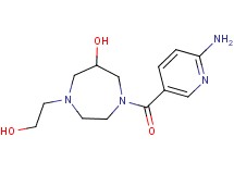 1-[(6-aminopyridin-3-yl)carbonyl]-4-(2-hydroxyethyl)-1,4-diazepan-6-ol