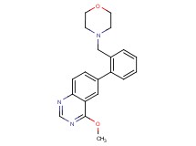 4-methoxy-6-[2-(morpholin-4-ylmethyl)phenyl]quinazoline