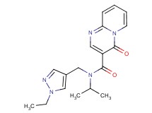 N-[(1-ethyl-1H-pyrazol-4-yl)methyl]-N-isopropyl-4-oxo-4H-pyrido[1,2-a]pyrimidine-3-carboxamide