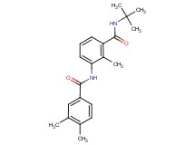 N-(tert-butyl)-3-[(3,4-dimethylbenzoyl)amino]-2-methylbenzamide