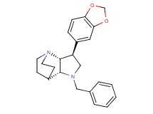 (2R*,3S*,6R*)-3-(1,3-benzodioxol-5-yl)-5-benzyl-1,5-diazatricyclo[5.2.2.0~2,6~]undecane