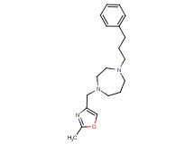 1-[(2-methyl-1,3-oxazol-4-yl)methyl]-4-(3-phenylpropyl)-1,4-diazepane